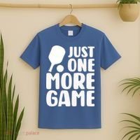 Pickleball Just One More Game T-Shirt thumb 2