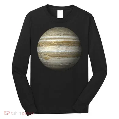Planet Jupiter Long Sleeve Shirt