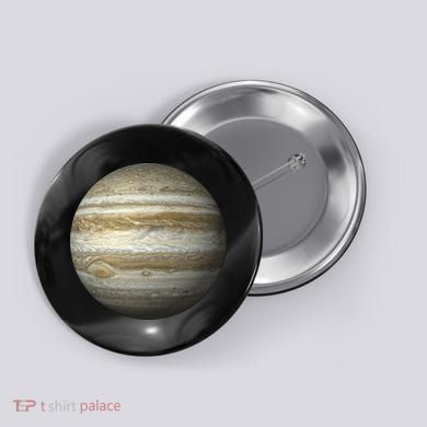Planet Jupiter Button