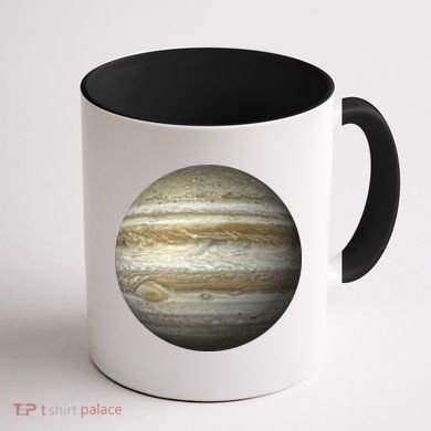 Planet Jupiter Coffee Mug back
