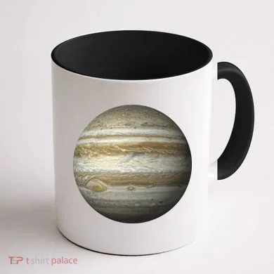 Planet Jupiter Coffee Mug back