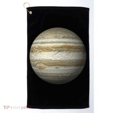 Planet Jupiter Golf Towel