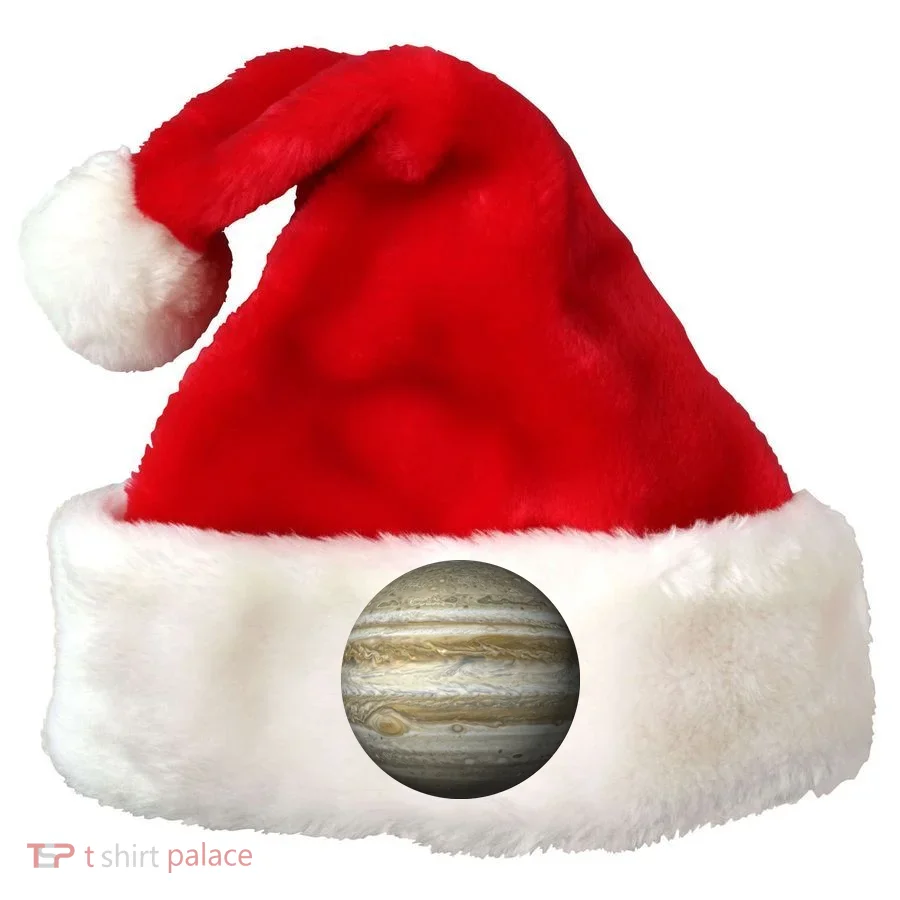 Planet Jupiter Santa Hat