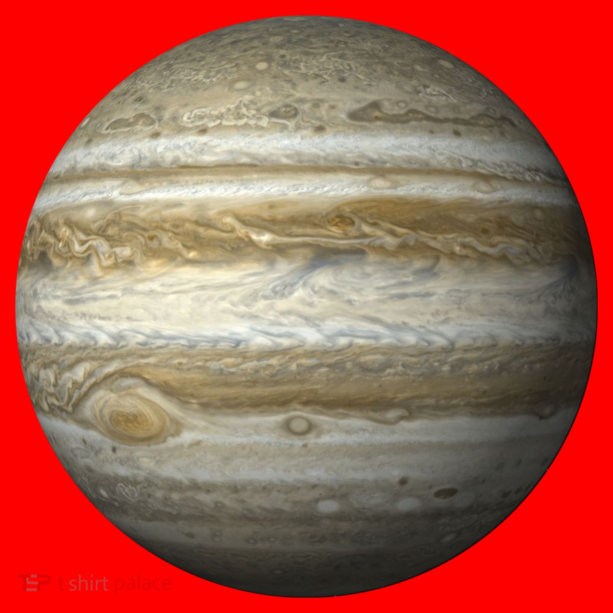 Planet Jupiter Santa Hat
