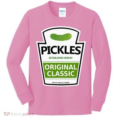Pickle Jar Kids Long Sleeve Shirt