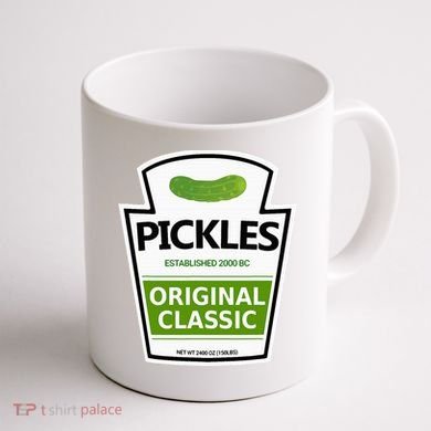 Pickle Jar Coffee Mug back