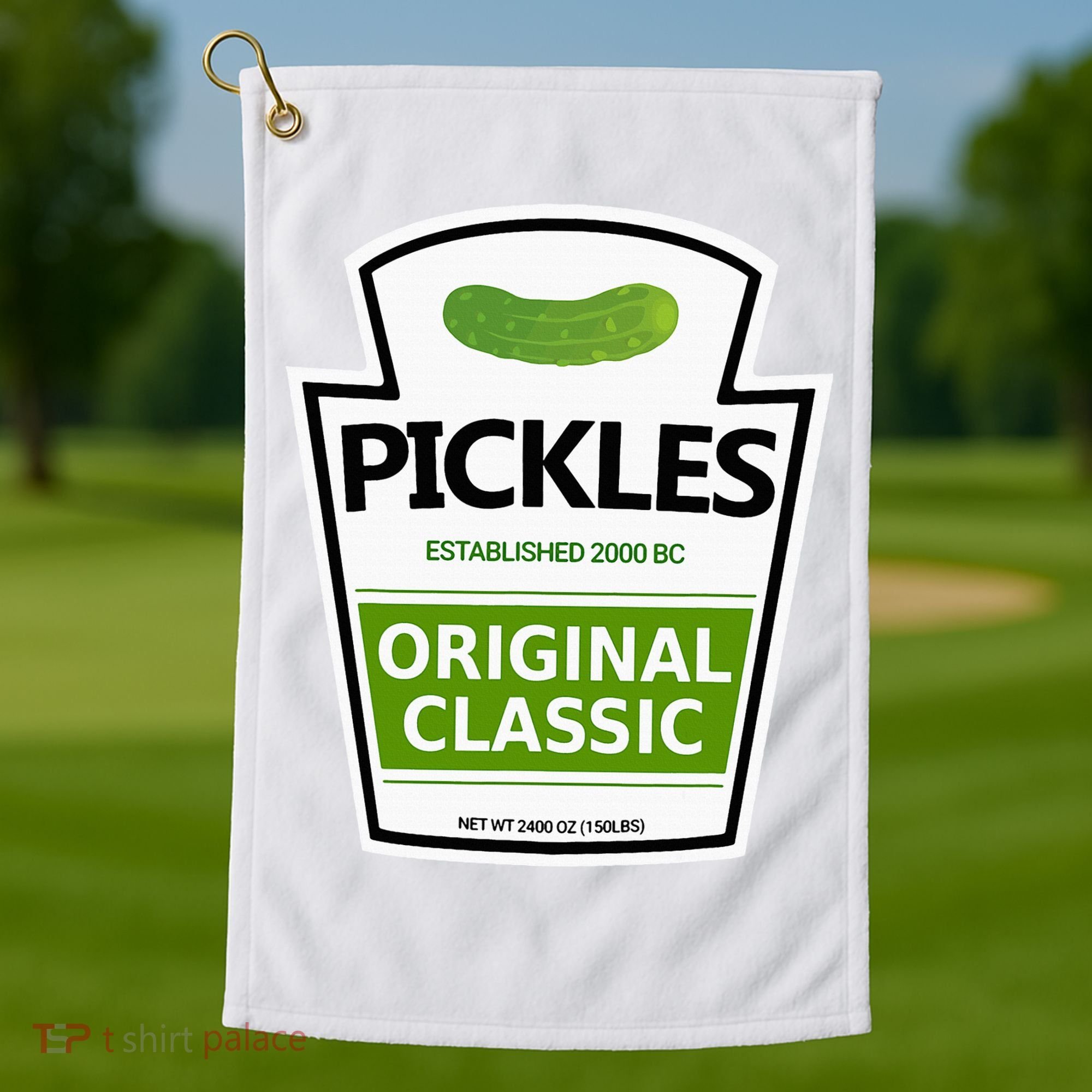 Pickle Jar Golf Towel