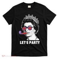 Platinum Jubilee. Queen & Union Jack LetS Party Funny Queen T-Shirt thumb 0