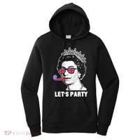 Platinum Jubilee. Queen & Union Jack LetS Party Funny Queen Women's Hoodie thumb 0