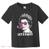 Platinum Jubilee. Queen & Union Jack LetS Party Funny Queen Toddler T-Shirt thumb 0