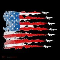 Patriotic Jet Red White Blue Usa Flag 4th Of July Coffee Mug thumb 5