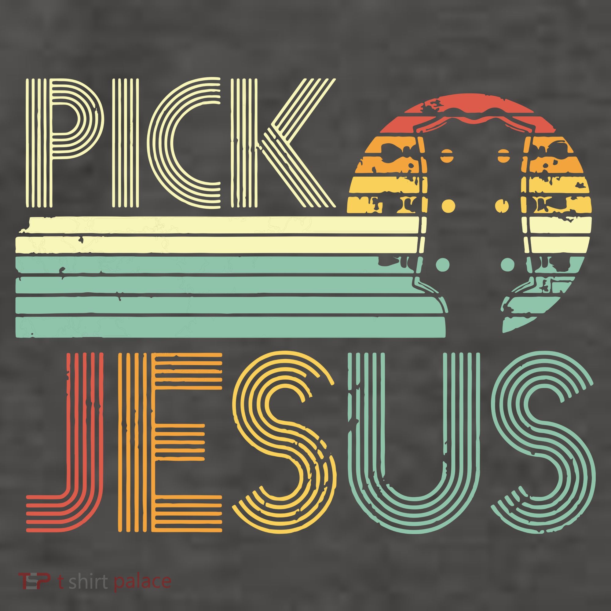 Pick Jesus Religious Musician Idea Guitar Worship Vector Backpack