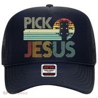Pick Jesus Religious Musician Idea Guitar Worship Hat thumb 0