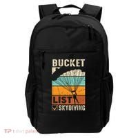 Parachute Jump Skydiver Instructor Bucket Lists Skydiving Backpack thumb 0