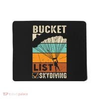 Parachute Jump Skydiver Instructor Bucket Lists Skydiving Mousepad thumb 0