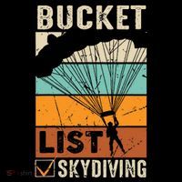 Parachute Jump Skydiver Instructor Bucket Lists Skydiving Toddler Hoodie thumb 2