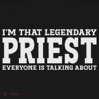 Priest Job Title Employee Funny Worker Profession Priest Sweatshirt thumb 3