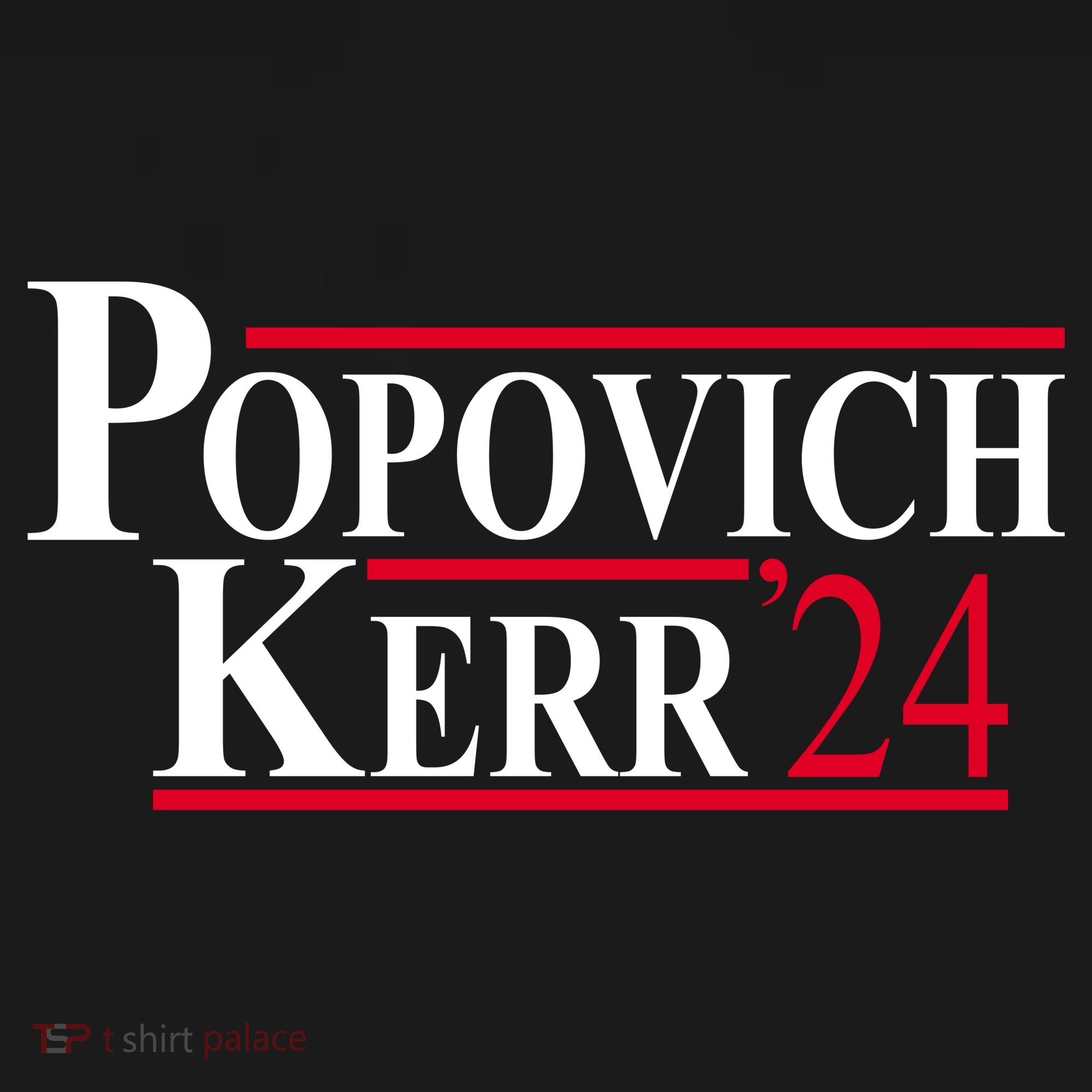 Popovich Kerr 2024 Election Toddler Hoodie