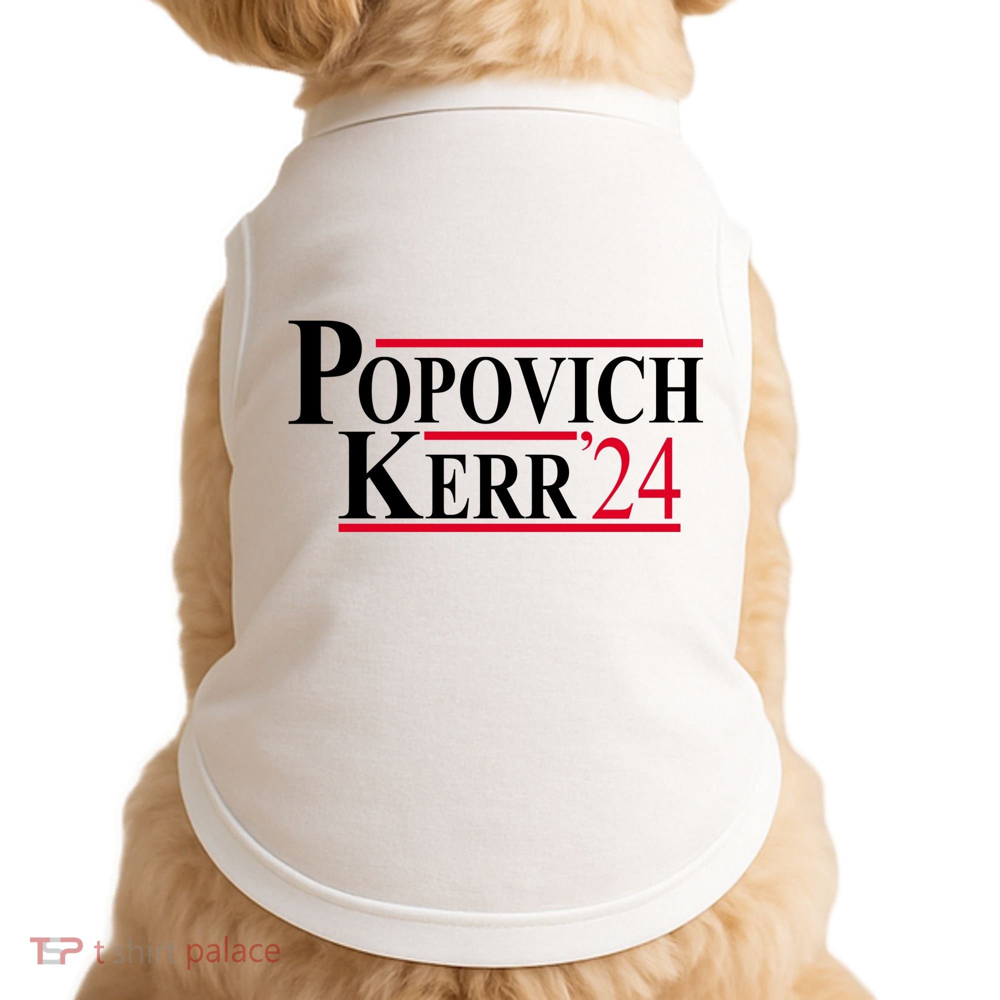 Popovich Kerr 2024 Election Doggie Tank