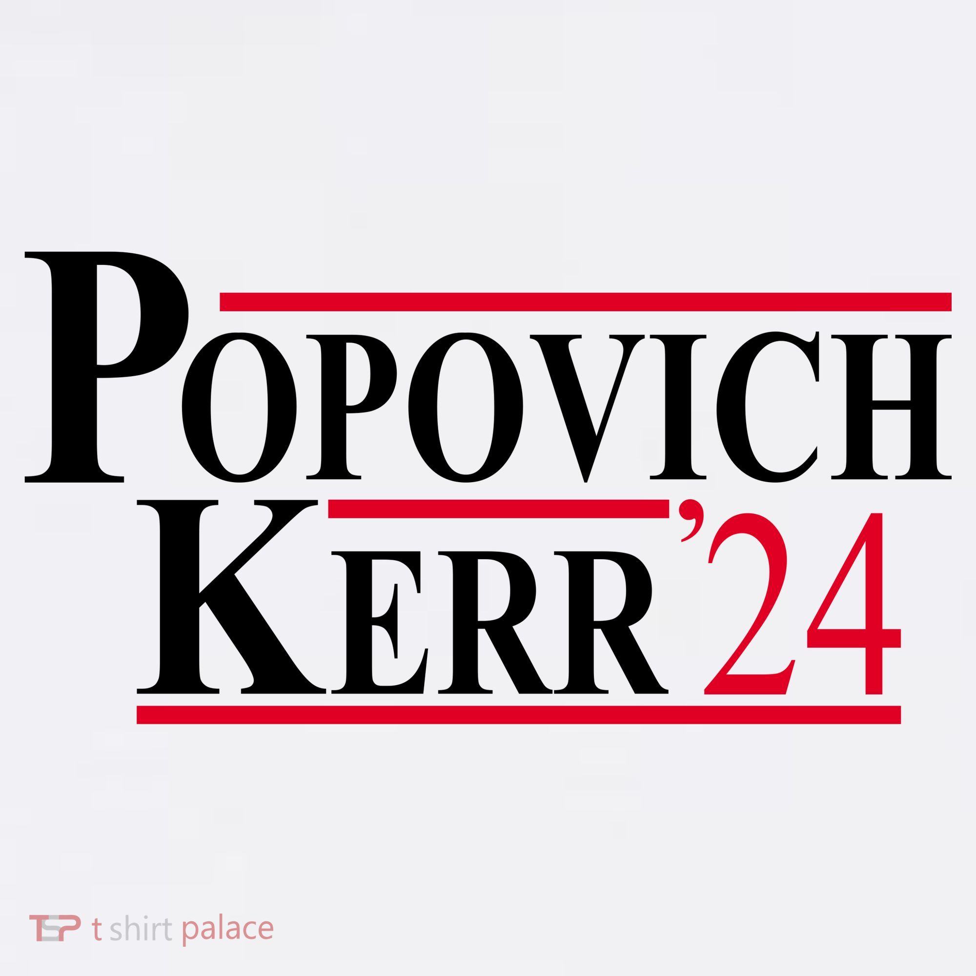 Popovich Kerr 2024 Election Apron