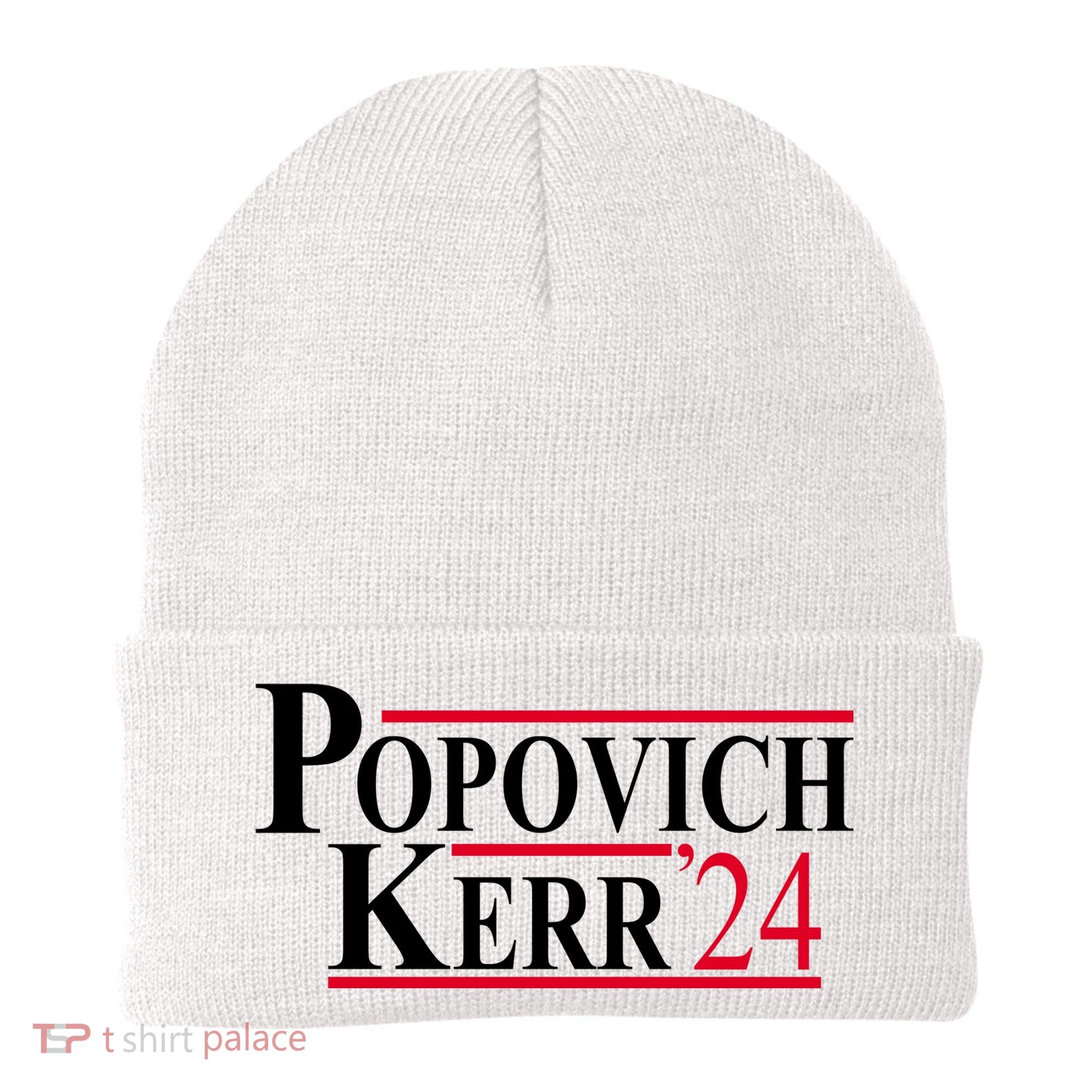 Popovich Kerr 2024 Election Beanie