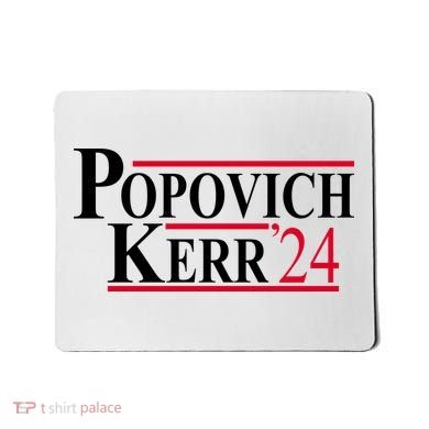 Popovich Kerr 2024 Election Mousepad