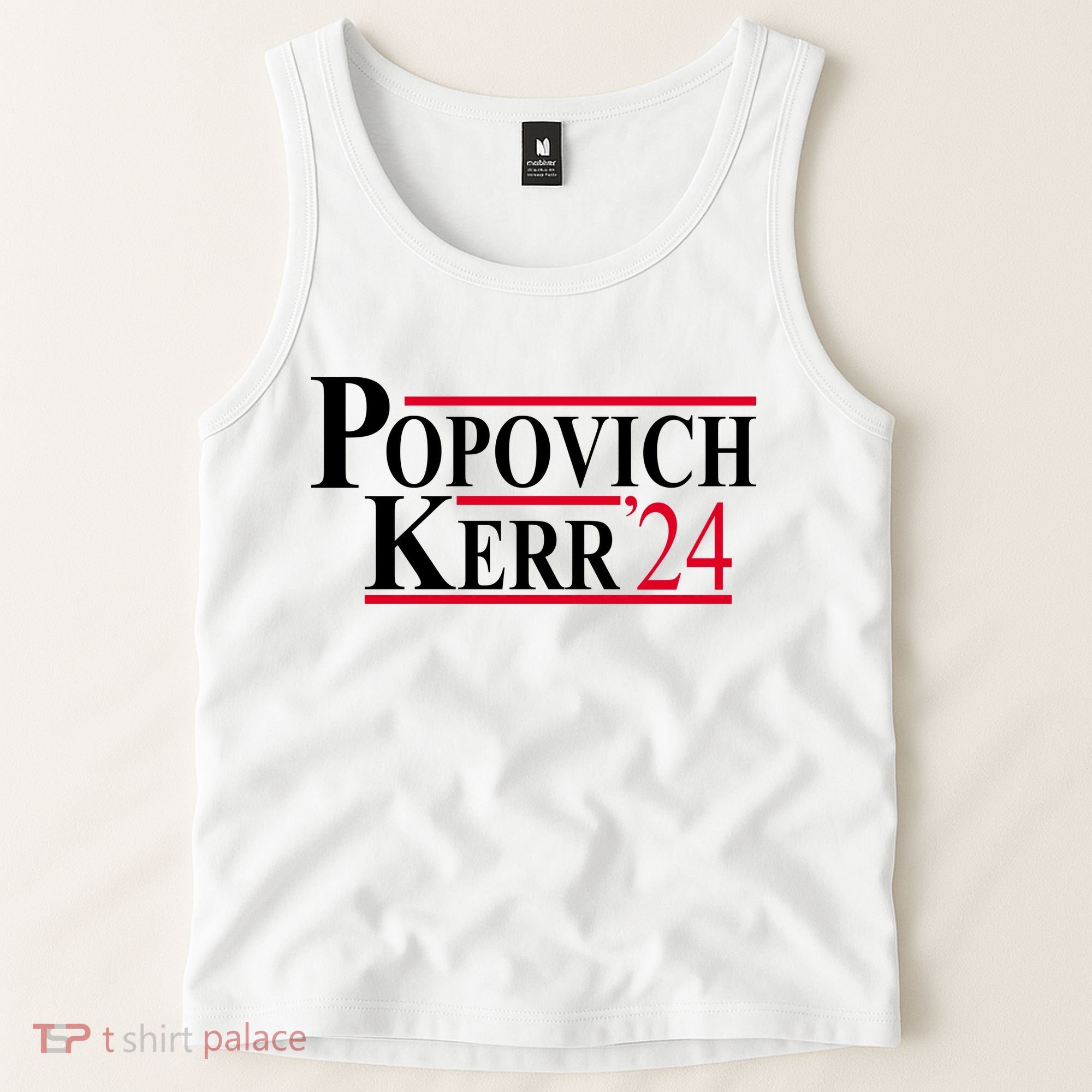 Popovich Kerr 2024 Election Tank Top