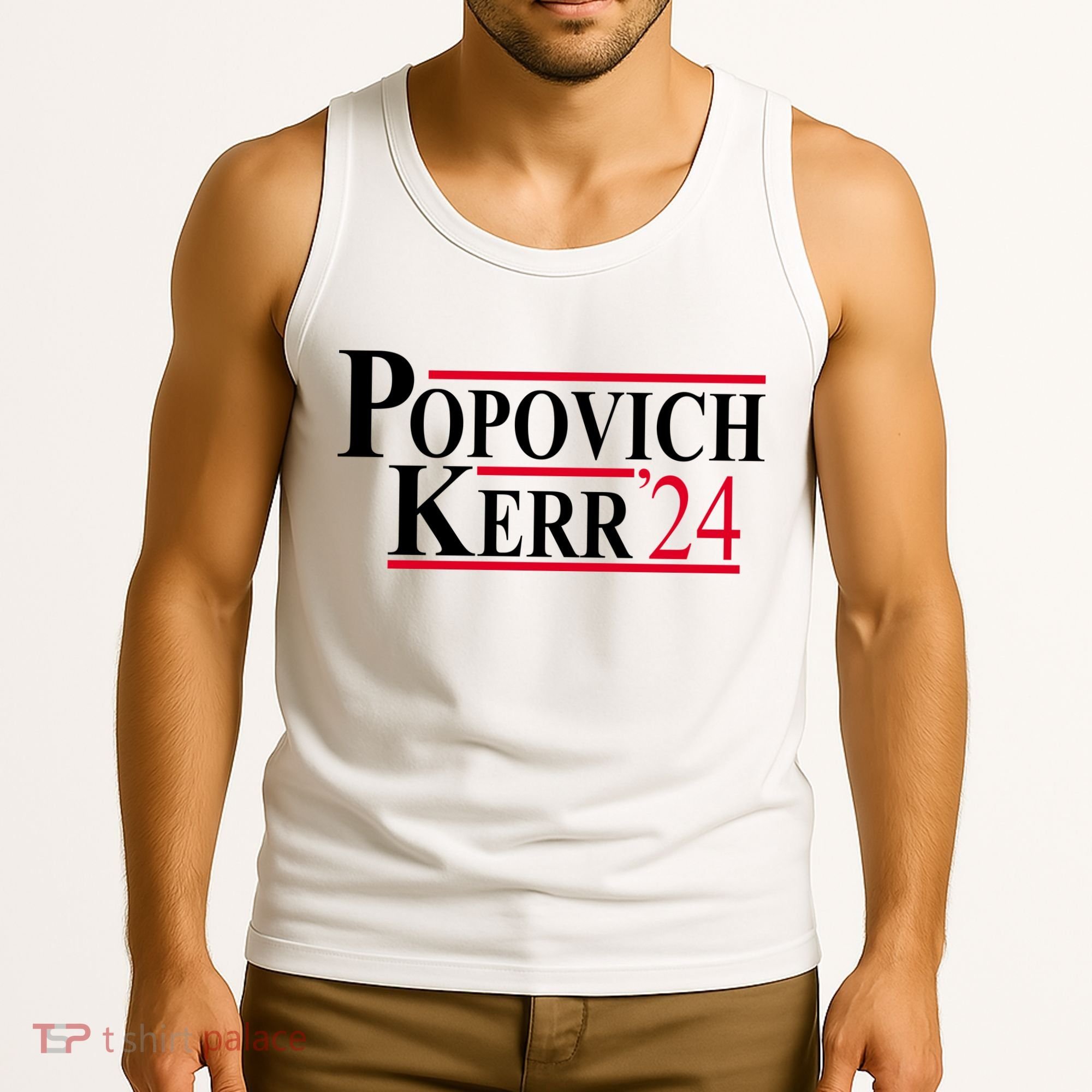 Popovich Kerr 2024 Election Tank Top
