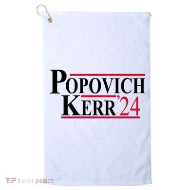 Popovich Kerr 2024 Election Golf Towel
