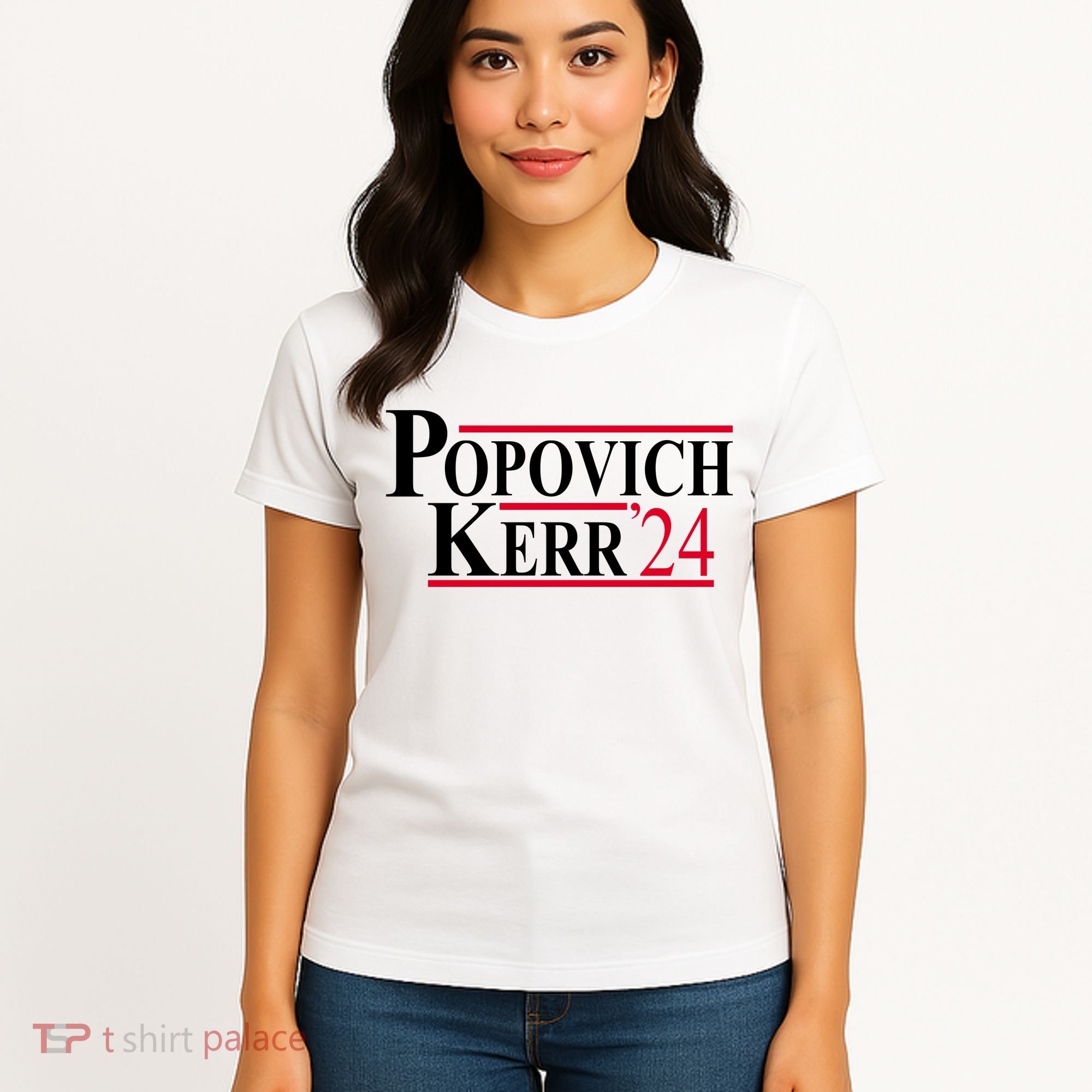 Popovich Kerr 2024 Election Women's T-Shirt