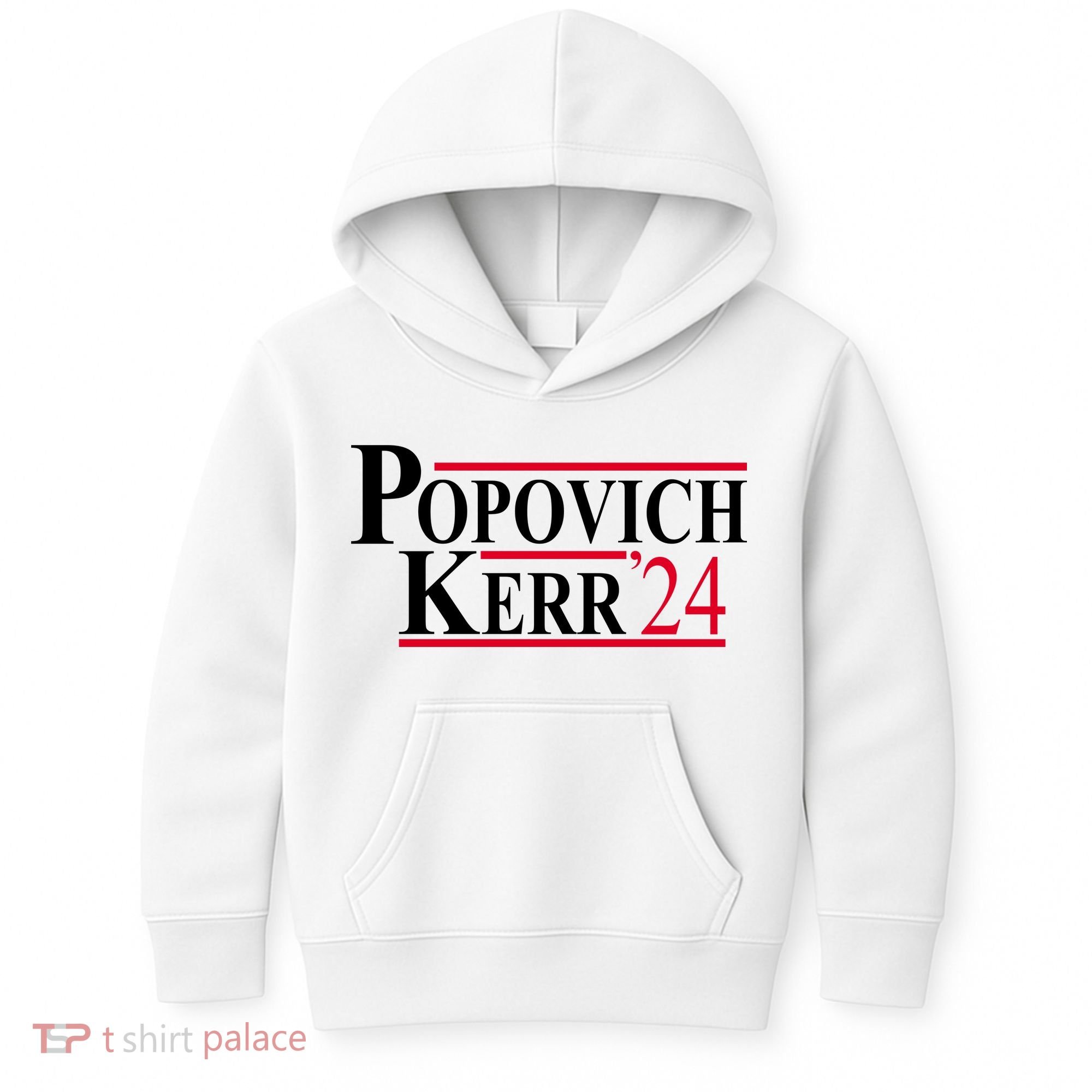 Popovich Kerr 2024 Election Kids Hoodie
