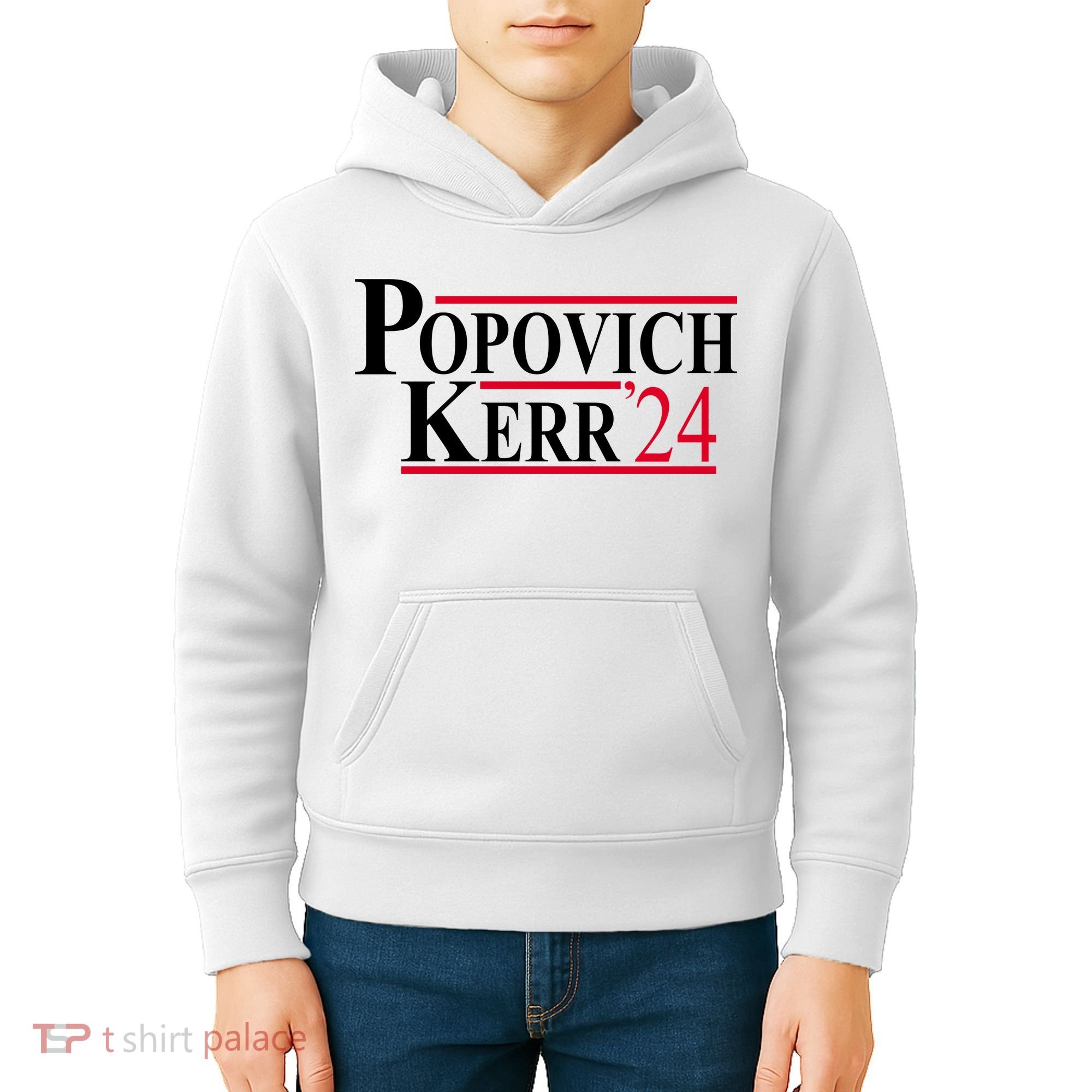 Popovich Kerr 2024 Election Kids Hoodie
