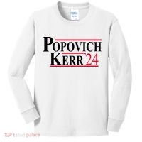 Popovich Kerr 2024 Election Kids Long Sleeve Shirt thumb 0