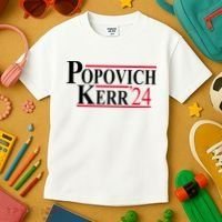 Popovich Kerr 2024 Election Kids T-Shirt thumb 3