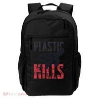 Plastic Kills A Turtle Lover Meaningful Gift Backpack thumb 0