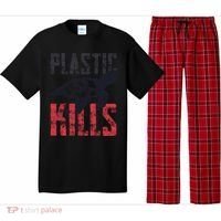Plastic Kills A Turtle Lover Meaningful Gift Pajama Set thumb 0