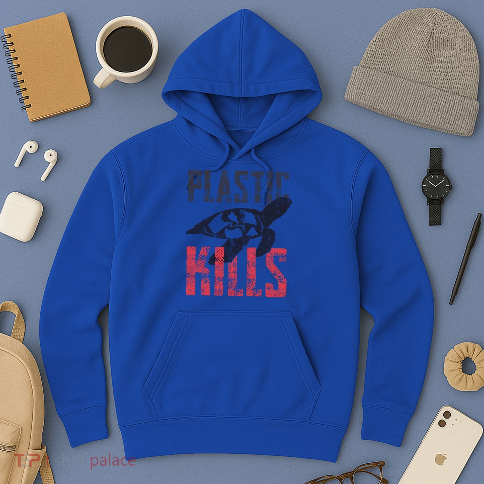 Plastic Kills A Turtle Lover Meaningful Gift Hoodie