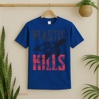 Plastic Kills A Turtle Lover Meaningful Gift T-Shirt thumb 2