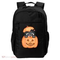 Pumpkin Kitty Cute Halloween Backpack thumb 0