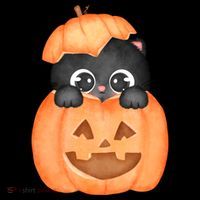 Pumpkin Kitty Cute Halloween Coffee Mug thumb 5