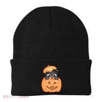 Pumpkin Kitty Cute Halloween Beanie thumb 0