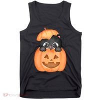Pumpkin Kitty Cute Halloween Tank Top thumb 0
