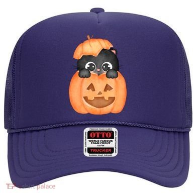 Pumpkin Kitty Cute Halloween Hat