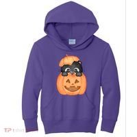 Pumpkin Kitty Cute Halloween Kids Hoodie thumb 0