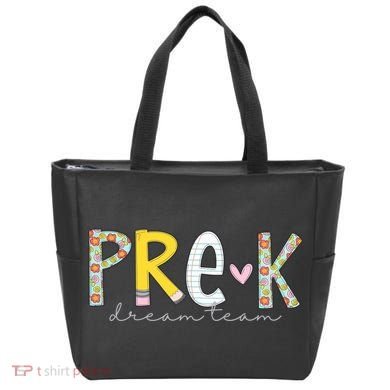 Pre K Dream Team First Day Of School Tote Bag