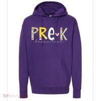 Pre K Dream Team First Day Of School Hoodie thumb 0