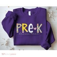 Pre K Dream Team First Day Of School Sweatshirt thumb 2