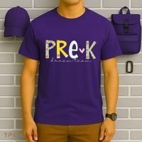 Pre K Dream Team First Day Of School T-Shirt thumb 6