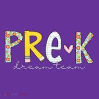 Pre K Dream Team First Day Of School Mousepad thumb 1