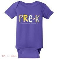 Pre K Dream Team First Day Of School Baby Bodysuit thumb 0
